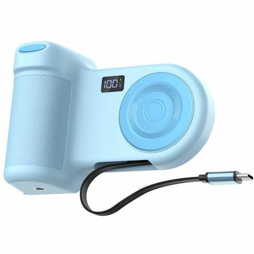 Stage PowerGrip Magnetic Charging Camera Grip with Power Bank - Ice Blue
