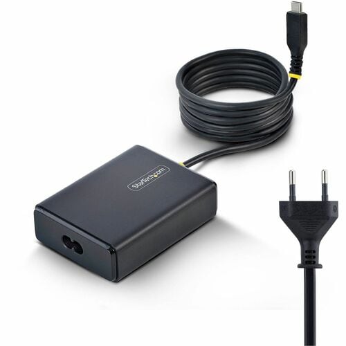 StarTech.com Caricatore USB-C per laptop da 100W con cavo USB-C integrato da 1,5 m, Alimentatore per Dell, XPS, HP ProBook