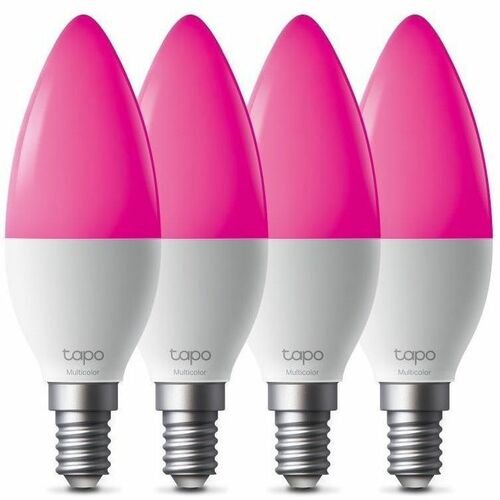 Tapo L430C LED-Glühlampe - 40 W - 40 W Glühbirnenähnliche Wattleistung - 240 V AC, 220 V AC - 470 lm - B38 Größe - Mehrfär