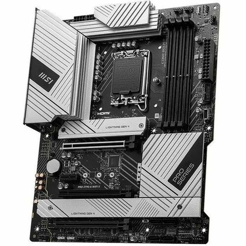 MSI Z790-A WIFI II Gaming Desktop Motherboard - Intel Z790 Chipset - Socket LGA-1700 - ATX - Pentium Gold, Celeron, Core P