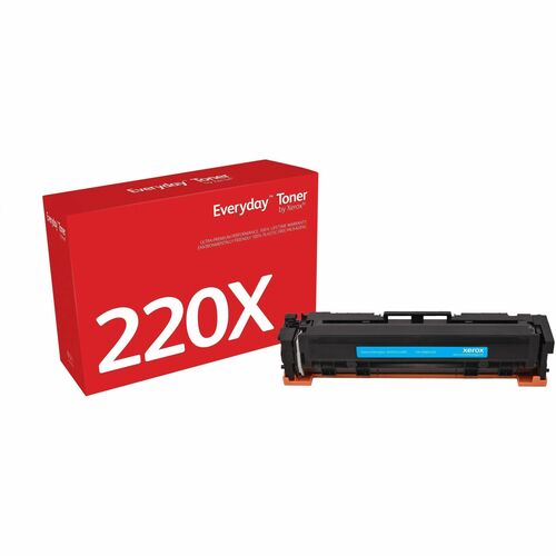 Cartouche toner Xerox Everyday Élevé Rendement Laser - Alternative pour HP (W2201X) - Cyan