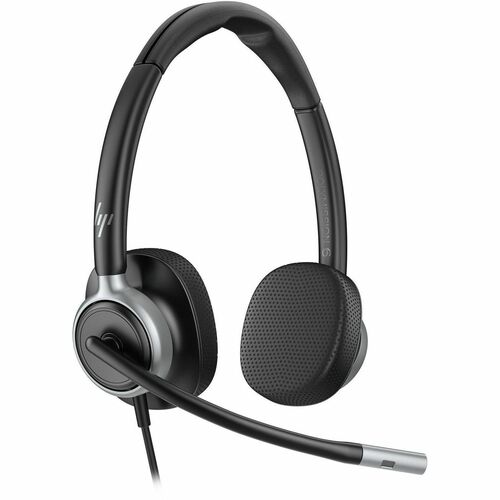 Cuffie Poly Mission 600 625 Cavo Over-the-head, On-ear Stereo - Nero - Microsoft Teams Certification - Binaural - Supra-au