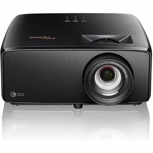 Optoma DuraCore UZ38X DLP Projector - 16:9 - Black - High Dynamic Range (HDR) - Front - 2160p - 30000 Hour Normal Mode - 1