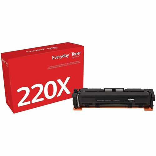 Xerox Everyday Hoch Kapazität Laserdruck Tonerkartusche - Alternative für HP (W2200X) - Schwarzer Pack - 7500 Seiten