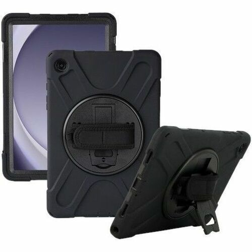 MOBILIS Rugged Carrying Case Samsung Galaxy Tab Active5 Pro, Galaxy Tab Active4 Pro Tablet - Black - Shock Absorbing, Drop