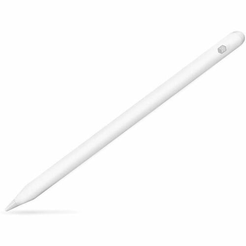 STM Goods Stylus USB-C for iPad AU - 0.50 mm - Replaceable Stylus Tip - Aluminium - White - iPad Device Supported