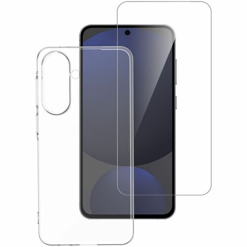 4smarts 360° Protection Set Hülle für Samsung Galaxy A57 5G Smartphone - Transparent - Retail - Kratzfest, Stoßfest - Poly