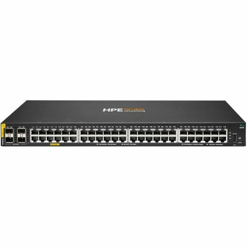 Aruba CX 6000 48 Ports Manageable Ethernet Switch - Gigabit Ethernet - 10/100/1000Base-T, 1000Base-X - 2 Layer Supported -