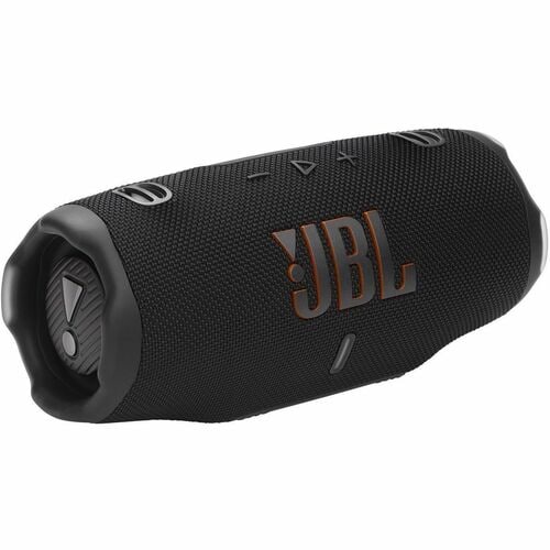 JBL Charge 6 Pórtatil Bluetooth Sistema de Altavoces - 45W RMS - Negro - 56Hz a 20kHz - Batería Recargable - USB - 1