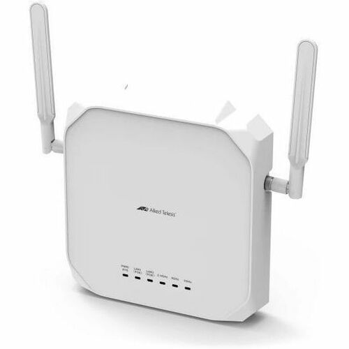 Allied Telesis TQ7403-R Wi-Fi 6E IEEE 802.11 a/b/g/n/ac/ax Ethernet Roteador sem fio - Tri band - 2,40 GHz Banda ISM - 6 G