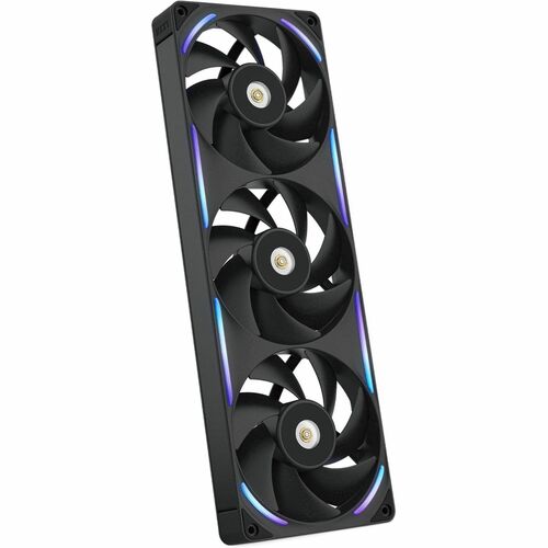 NZXT RF-U36PN-B1 Cooling Fan - PC, Radiator, Heatsink - 2 x Fan(s) - 176.70m³/h Maximum Airflow - 3100 rpm - Magnetic Levi