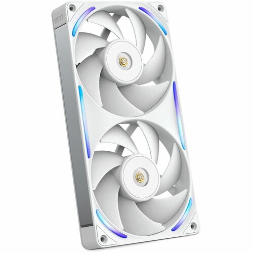 NZXT RF-U24PN-W1 Cooling Fan - PC, Radiator, Heatsink - 120 mm Maximum Fan Diameter - 2 x Fan(s) - 176.70m³/h Maximum Airf