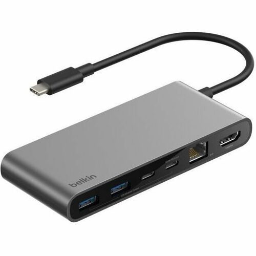 Belkin Connect USB Type C Docking Station for Notebook, Tablet PC, Smartphone, Workstation - Charging Capability - Memory 