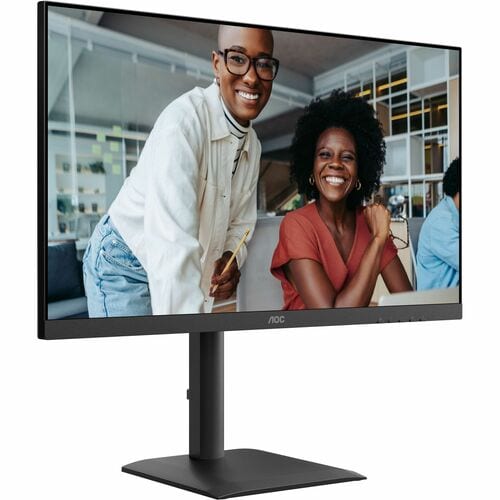 AOC U27E4CV 27" Class 4K UHD LED Monitor - 16:9 - Black - 68.6 cm (27") Viewable - In-plane Switching (IPS) Technology - W