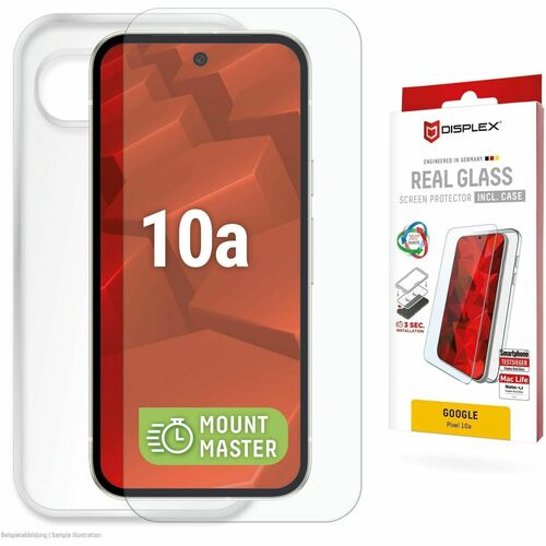 Displex Hülle für Google Smartphone - Transparent - Schmutzabweisend, Kratzfest, Fingerabdruckresistent, Bruchfest, Stoßfe