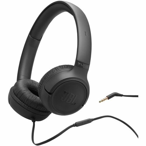 JBL Tune 530 Wired 3.5Mm On-Ear Headphones - Black