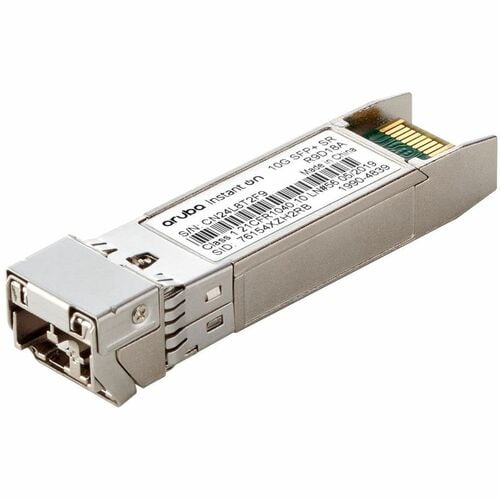 HPE SFP+ - 1 x 10GBase-SR Network - For Data Networking, Optical Network - Optical Fiber - Multi-mode - 10 Gigabit Etherne