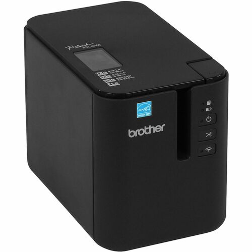Brother PT-P900Wc Desktop Thermal Transfer Printer - Monochrome - Label Print - USB - Serial - Wireless LAN - With Cutter 