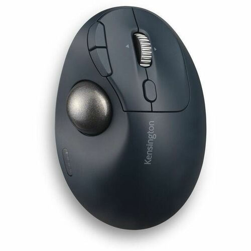Kensington Pro Fit Ergo TB550 Trackball - Bluetooth/Radio Frequency - USB - Optical - 7 Programmable Button(s) - 1 Pack - 