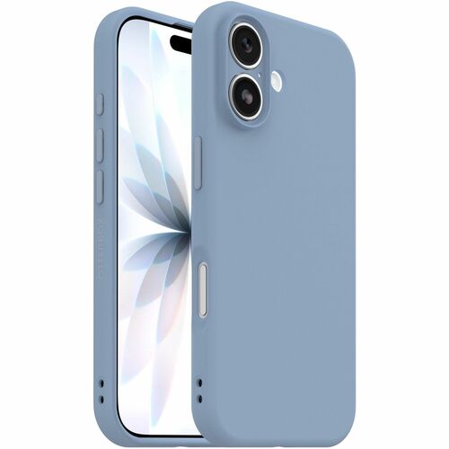 OtterBox Figura Smartphone Case - For Apple iPhone 17 Smartphone - Velvety-Soft Textured - Polus (Blue) - Drop Resistant -