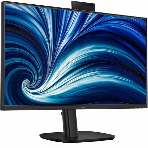 Philips 24B2U3301H 24" Class Webcam Full HD LED Monitor - 16:9 - Black - 23.8" Viewable - In-plane Switching (IPS) Technol