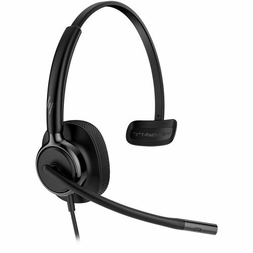 Poly Mission 400 415 Wired Over-the-head, On-ear Mono Headset - Black - Microsoft Teams Certification - Monaural - Supra-a
