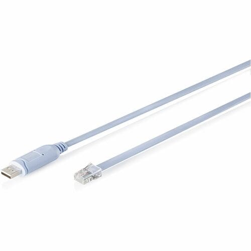 Digitus 1.80 m RJ-45/USB Network Cable - Cable for Console, Network Device, Router, Switch, Wireless LAN Controller - Firs