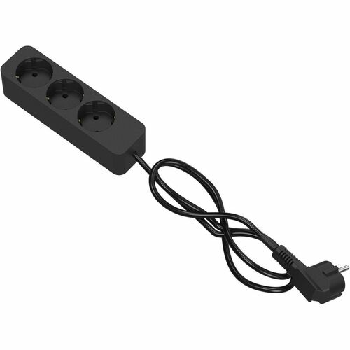 SMS Power Strip - 3 - 3 m Cord - Black