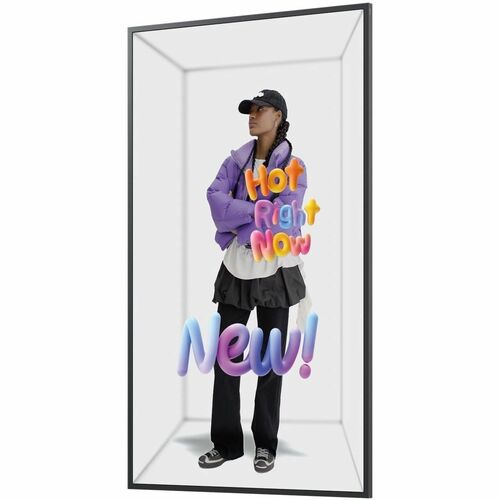 Samsung SM85HX-P Digital Signage Display - 85" LCD - Vertical Alignment (VA) - 24 Hours/7 Days Operation Quantum Processor