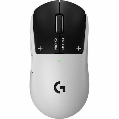 Logitech G PRO X2 SUPERSTRIKE 游戏鼠标 - 无线电频率 - USB 2.0 Type A - 5 按钮 - PC, Mac - 无线 - 2.40 GHz - 可充电 - 44000 dpi - 右旋转