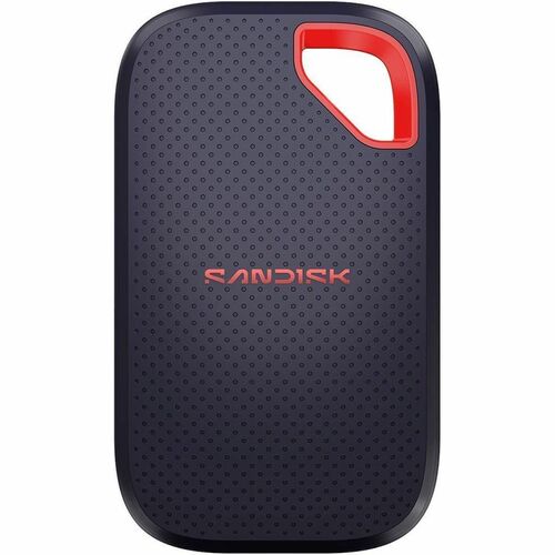 SSD Portable SanDisk Extreme Portable SDSSDE70-1T00-G25 - Externe - 1 To - Noir - USB 3.1 Type C - 256-bit AES Norme de cr
