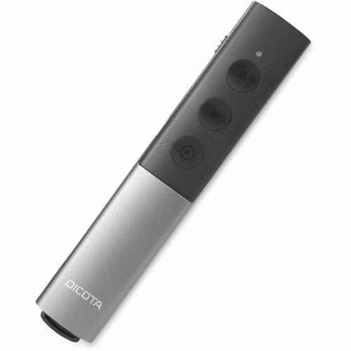 Dicota Presentation Pointer - Bluetooth - 3 Button(s) - Wireless - 10 m - Rechargeable