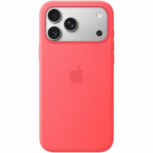 Apple Case for iPhone 17 Pro Max Smartphone - Bright Guava - Silky, Soft-touch - Scratch Resistant, Drop Resistant, Bump R