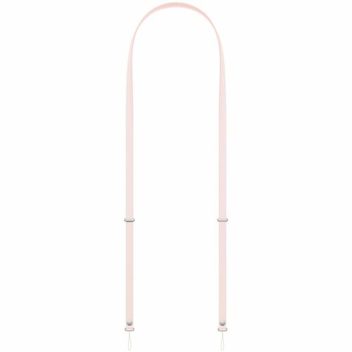 Apple Adjustable Crossbody Strap - Soft Pink - PET, Woven