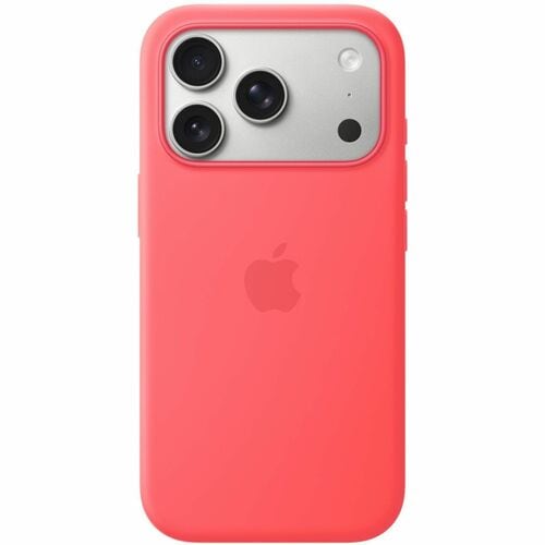 Apple Case for iPhone 17 Pro Smartphone - Bright Guava - Soft-touch, Silky - Scratch Resistant, Drop Resistant - Silicone,