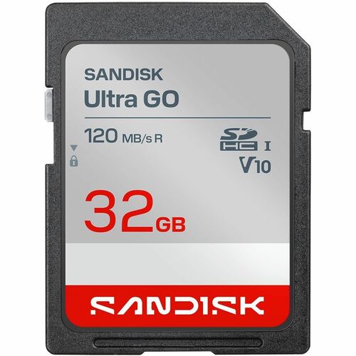 SanDisk 32 GB Class 10/UHS-I (U1) SDHC - 120 MB/s Read