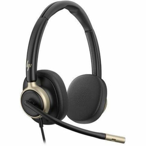 Poly Mission 825 Com fios Na orelha Estéreo Fone de ouvido - Preto - Binaural - Supra-aural - USB
