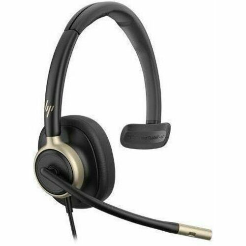 Poly Mission 815 Com fios Na orelha Mono Fone de ouvido - Preto - Monaural - Supra-aural - USB