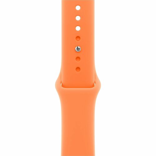 Apple Einstellbar Smartwatch-Band - Medium (M)/Large (L) - Pin & Tuck Aufsatz - Clementine - Fluorelastomer