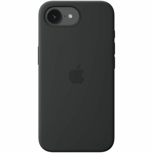 Apple Hülle Smartphone - Schwarz - Seidig, Softtouch - Kratzfest, Sturzsicher - Silikon, MicroFiber - Kann drahtlos gelade