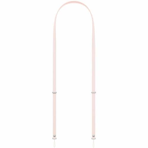 Apple Adjustable Crossbody Strap - Soft Pink - PET, Woven