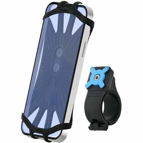 MOBILIS U.FIX Vehicle Mount for Smartphone, Bike, Smartphone Holder - Black - Landscape/Portrait - 10.2 cm to 17.8 cm (7")