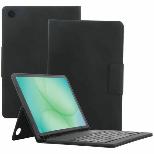 MOBILIS Element Tastatur/Cover (Folie) für 27,9 cm (11 Zoll) Samsung Galaxy Tab A9+ Tablet - Schwarz - Polyethylenterephth