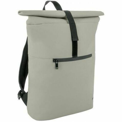 MOBILIS Lifestyle Carrying Case (Backpack) for 35.6 cm (14") to 40.6 cm (16") Notebook - Mineral Gray - Shoulder Strap, Ha