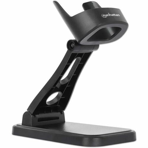 Manhattan 154192 Height Adjustable Barcode Scanner Stand - 8.5 cm Height x 9.2 cm Width - Desk, Freestanding - Acrylonitri