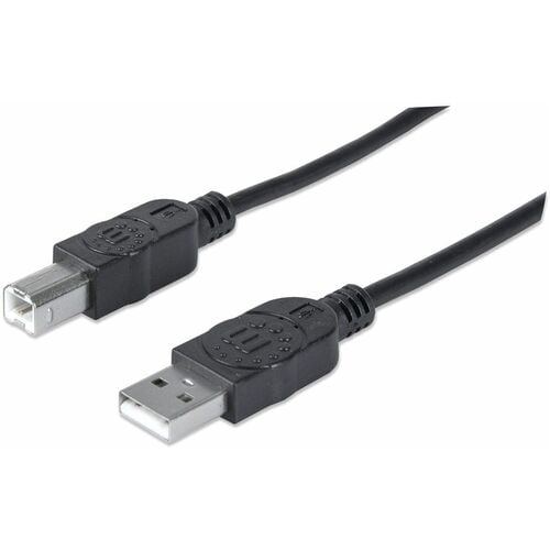 Manhattan 3 m USB/USB Micro-B Data Transfer Cable - Cable for Network Hub, Notebook, Computer, Notebook, Hub, USB Device -