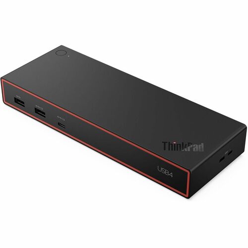 Lenovo ThinkPad USB4 Dock 5000 - for Monitor, Notebook - Charging Capability - 100 W Power Supply - USB4 - 4 Displays Supp