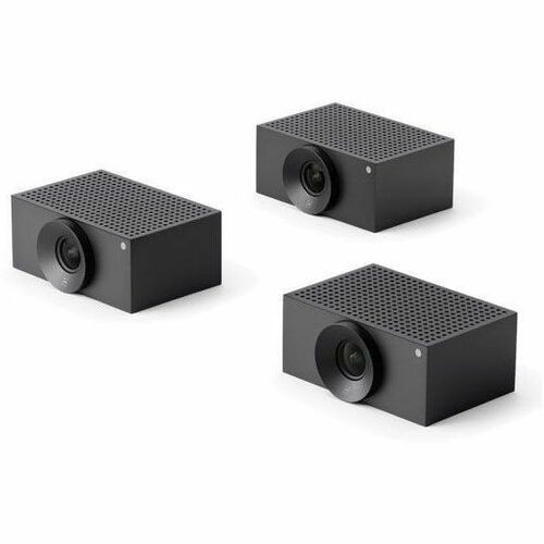 Caméra de Vidéoconférence Jabra - 3 - Full HD - Vidéo 1920 x 1080 - Focale fixe - 92° Angle - Mur - 5x Zoom Numérique - Ré