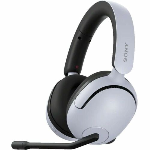 INZONE WH-G500-W Wired/Wireless Over-the-head Stereo Gaming Headset - White - Binaural - Circumaural - Bluetooth/RF - 21 O
