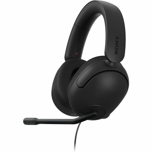 INZONE H3 Wired Over-the-head Stereo Gaming Headset - Black - Binaural - Circumaural - 35 Ohm - 10 Hz to 20 kHz - 120 cm C